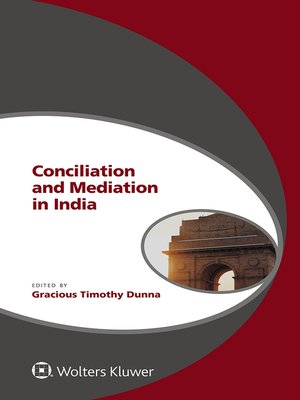cover image of Conciliation and Mediation in India